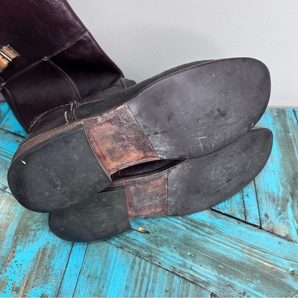 Frye Paige Cuff Leather Riding Boots Size 7 Western - Picture 12 of 15